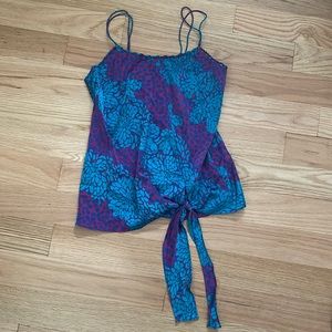 Nicole Miller knot front cami